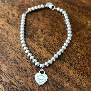 Tiffany & Co. Blue® Heart Tag Bead Bracelet